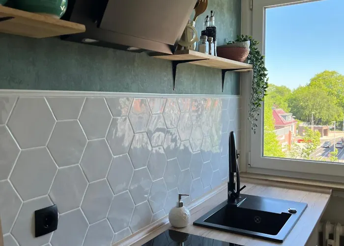 Up Wulkje21 Neu Renovierte Mit Pkw Stellplatz Daire *